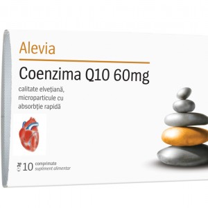 Manson Coenzima Q10, 60 mg, 10 cpr, Alevia