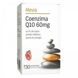 Coenzima Q10 60 mg, 30 cpr, Alevia