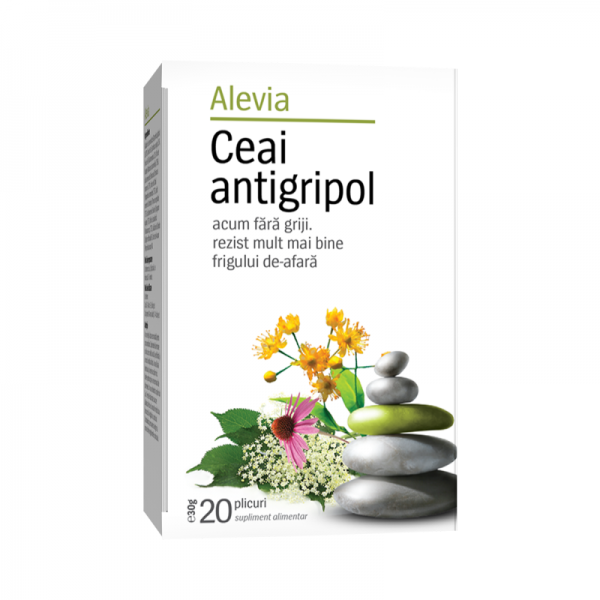 Ceai antigripol x 20 plicuri (cod nou) Alevia