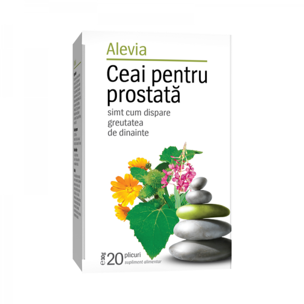 Ceai pentru prostata x 20 plicuri (cod nou), Alevia