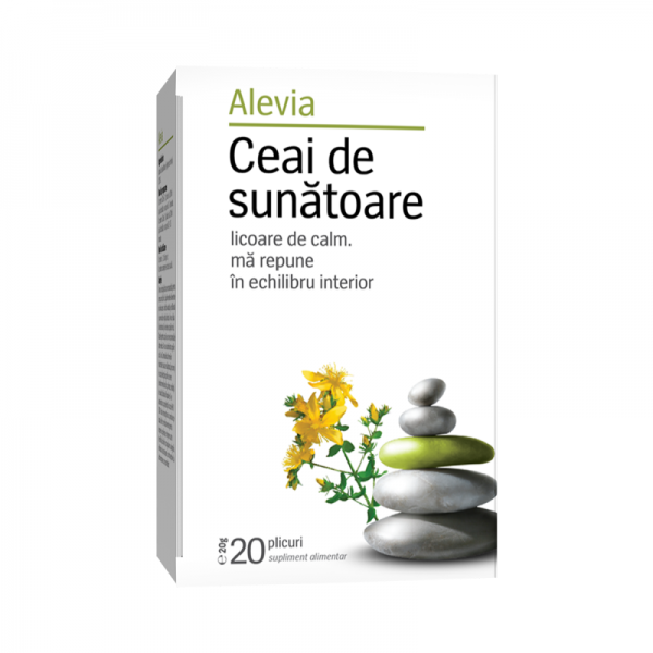 Ceai de sunatoare x 20 plicuri (cod nou), Alevia