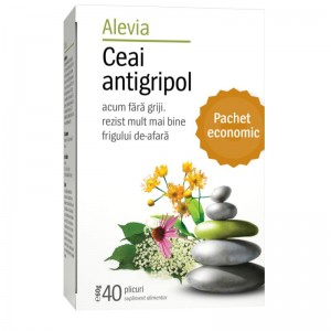 Ceai antigripol x 40 plicuri (cod nou) Alevia