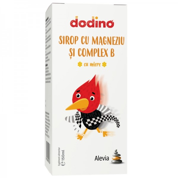 DODINO Sirop cu Magneziu si Complex B, 150ml, Alevia