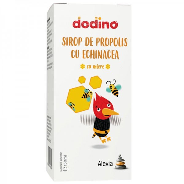 DODINO Sirop de Propolis cu Echinacea 150 ml, Alevia