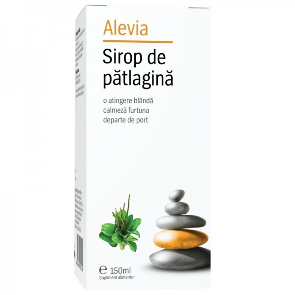 Sirop de patlagina, 150ml, Alevia