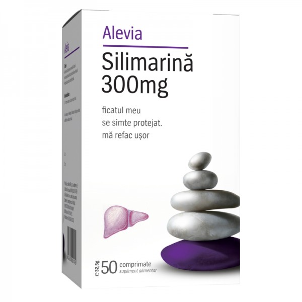 Silimarina 300mg, 50cpr, Alevia