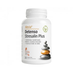 Detenso Stresalin Plus, 30cpr, Alevia