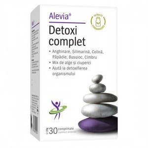 Detoxi Complet, 30 comprimate, Alevia