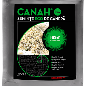 Seminte decorticate de canepa Eco 1000g, Canah International