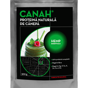 Pudră proteică de cânepă 500 g, Canah International