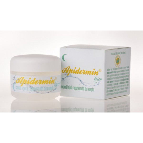 Apidermin Lejer Crema regeneranta noapte 50ml, Complex Apicol