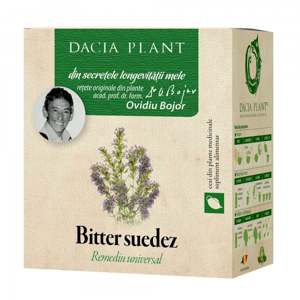 Bitter, ceai 50 g, Dacia Plant