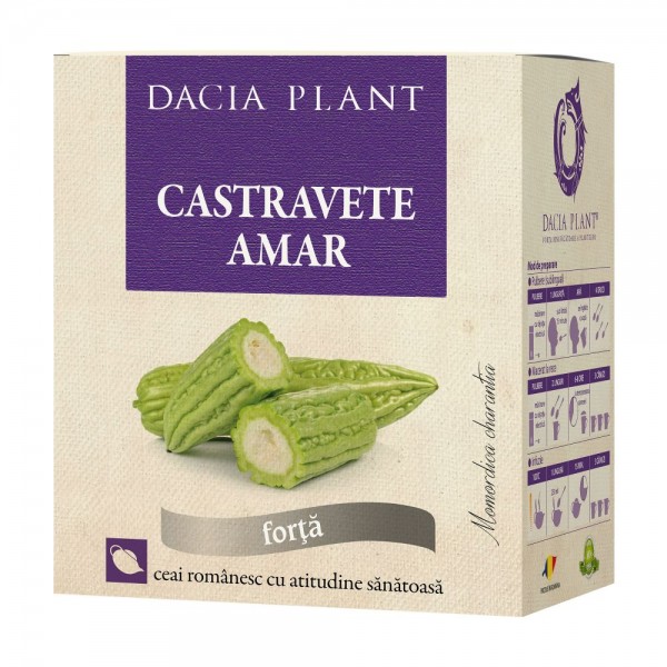 Ceai de castravete amar, vrac 50 g, Dacia Plant