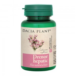 Drenor hepatic 60 comprimate, Dacia Plant