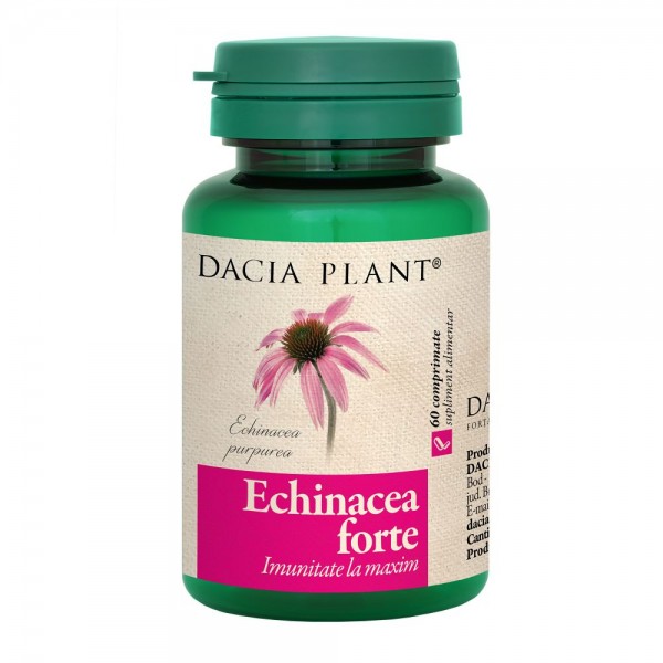 Echinacea forte 60 comprimate, Dacia Plant