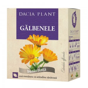 Ceai de galbenele, vrac 50 g, Dacia Plant
