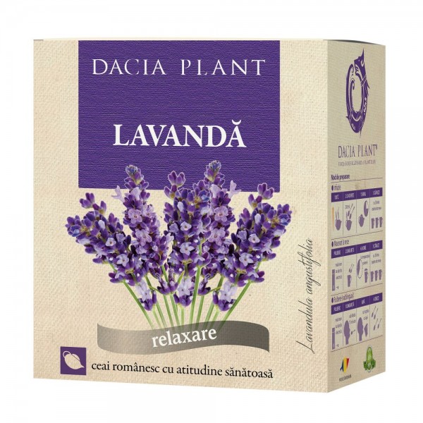 Ceai de lavanda, vrac 50 g, Dacia Plant