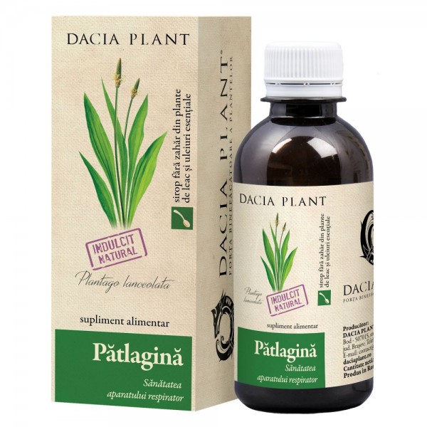 Patlagina sirop 200 ml, Dacia Plant