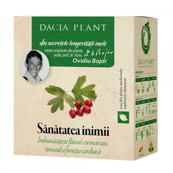 Ceai Sanatatea Inimii, vrac 50 g, Dacia Plant