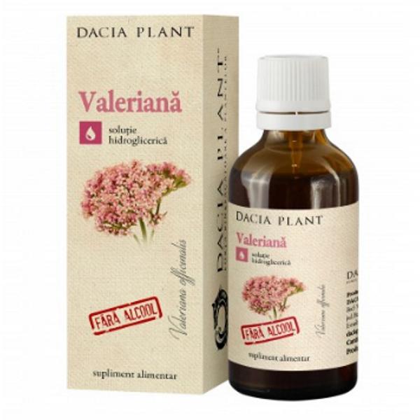 Extract de Valeriana fara alcool, Dacia Plant, 50 ml