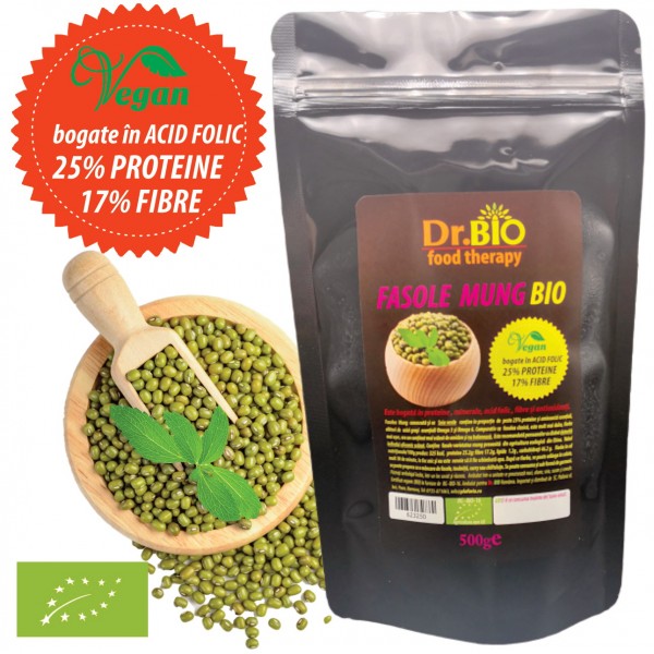 FASOLE MUNG BIO 500G DR BIO