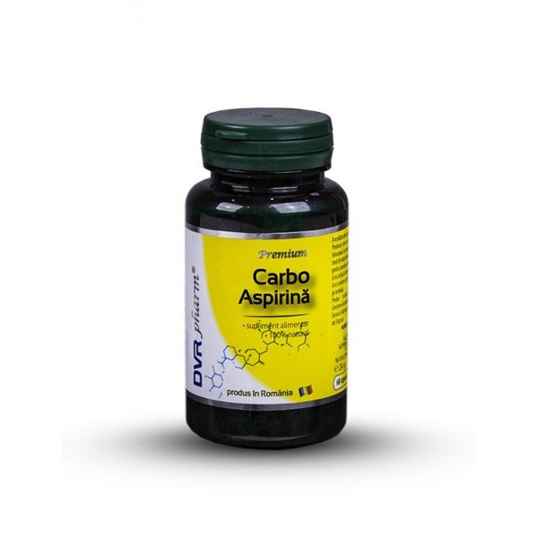 Carbo Aspirina 60cps, DVR Pharm