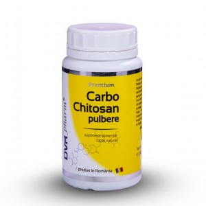 Carbo Chitosan pulbere 240g, DVR Pharm