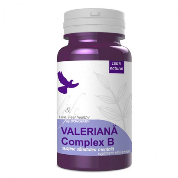 Valeriana+Complex B 60cps, DVR Pharm
