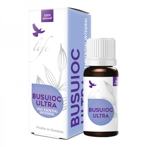 Ulei esential Busuioc Ultra 10ml, DVR Pharm