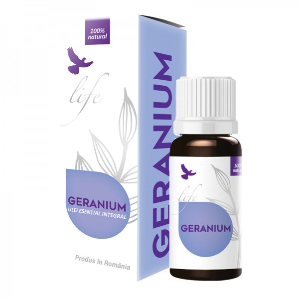 Ulei esential Geranium 5ml, DVR Pharm