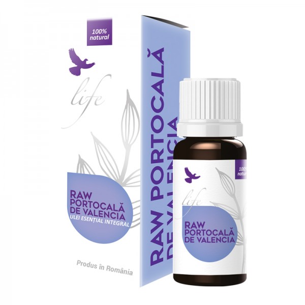 Ulei esential Raw de Portocala de Valencia 10ml, DVR Pharm