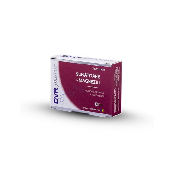 Sunatoare+Magneziu 20cps, DVR Pharm