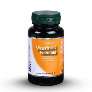 Vitamina K Naturala 60cps, DVR Pharm