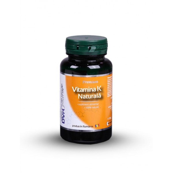 Vitamina K Naturala 60cps, DVR Pharm