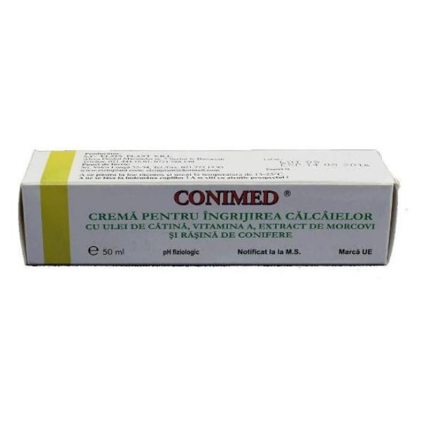 Crema pentru ingrijirea calcaielor Conimed, 50 ml, Elzin Plant