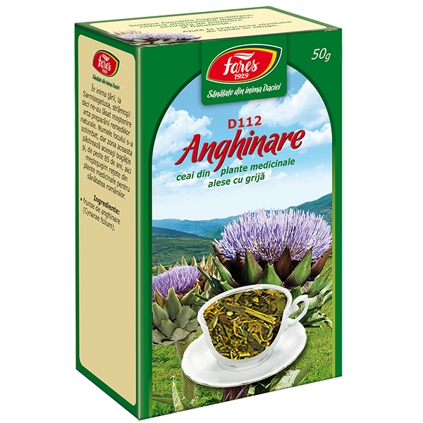 Ceai Anghinare, frunze, D112, vrac 50 g Fares