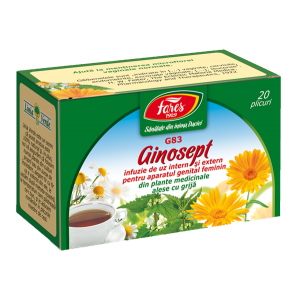 Ceai Ginosept, G83, 20 plicuri Fares