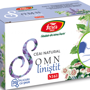 Ceai Somn linistit, N161, 20 plicuri cu snur, Fares