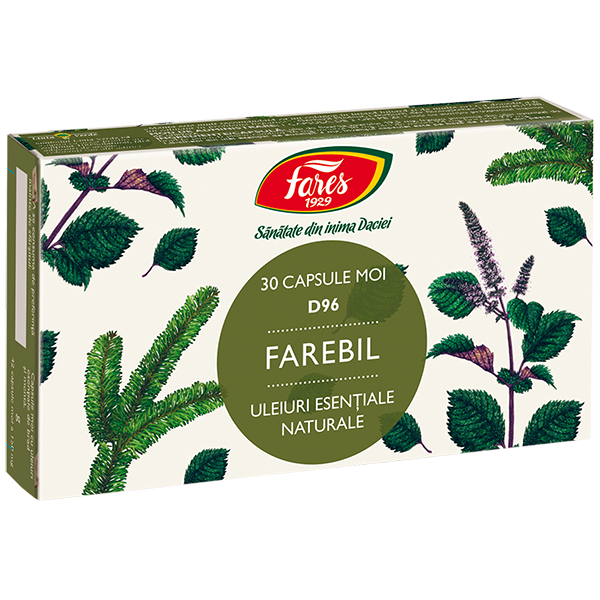 Farebil, D96, 30 capsule moi Fares