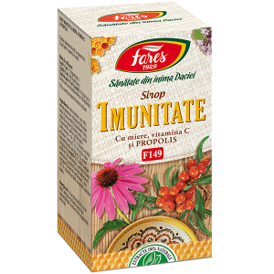 Imunitate cu miere si propolis, F149, sirop 100 ml, Fares