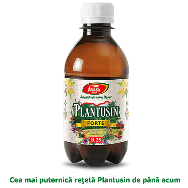 Plantusin forte, R25, sirop, Fares