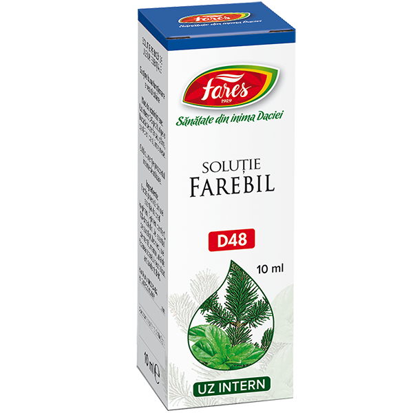 Farebil, D48, soluție, Fares