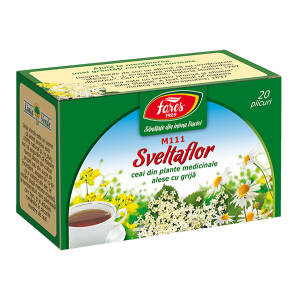 Ceai Sveltaflor, M111, 20 plicuri Fares