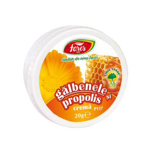 Gălbenele și propolis, P117, cremă, Fares
