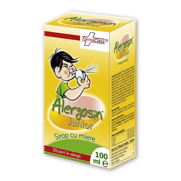Sirop Alergosin Junior, 100 ml, FarmaClass