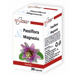 Passiflora & Magneziu, 30 capsule, FarmaClass