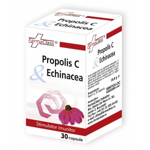Propolis C & Echinaceea, 30 capsule, FarmaClass