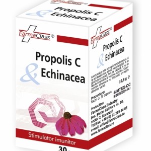 Propolis C & Echinaceea, 30 capsule, FarmaClass