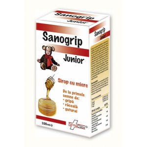 Sirop Sanogrip Junior, 100 ml, FarmaClass