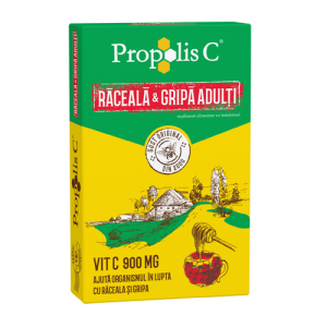 Propolis C® Raceala si Gripa Adulti, 8 plicuri, Fiterman Pharma